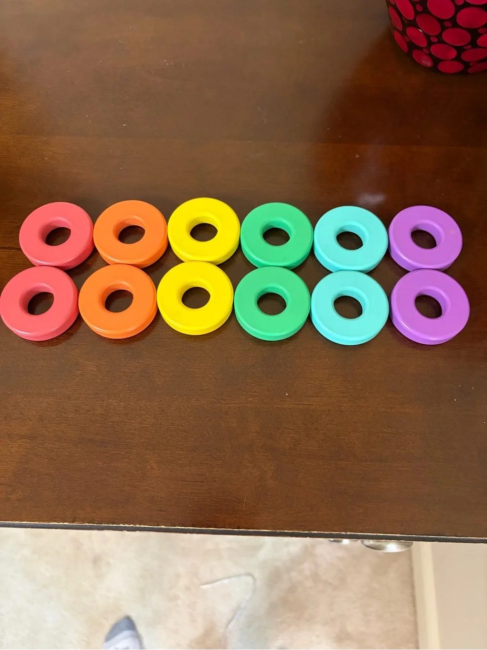 Lovevery Wooden Montessori Stacking Sorting Toy from the Babbler Play Kit